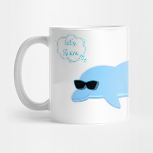 let's swim Mug